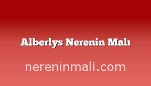 Alberlys Nerenin Malı