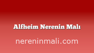 Alfheim Nerenin Malı