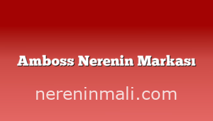 Amboss Nerenin Markası