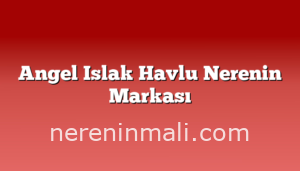 Angel Islak Havlu Nerenin Markası