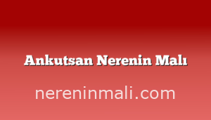 Ankutsan Nerenin Malı