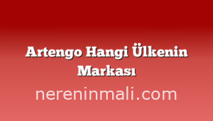 Artengo Hangi Ülkenin Markası