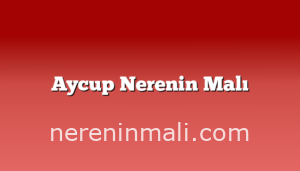 Aycup Nerenin Malı