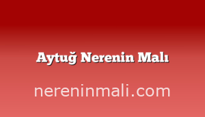 Aytuğ Nerenin Malı