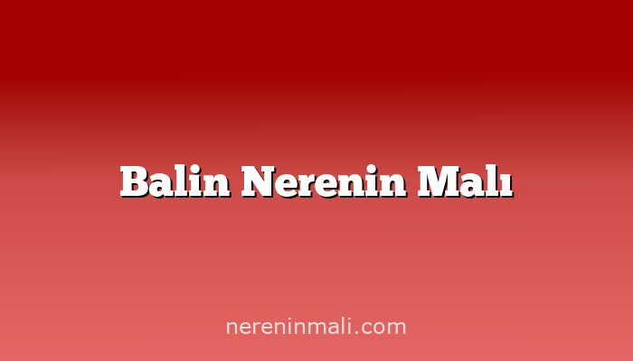 Balin Nerenin Malı