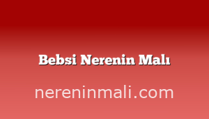 Bebsi Nerenin Malı