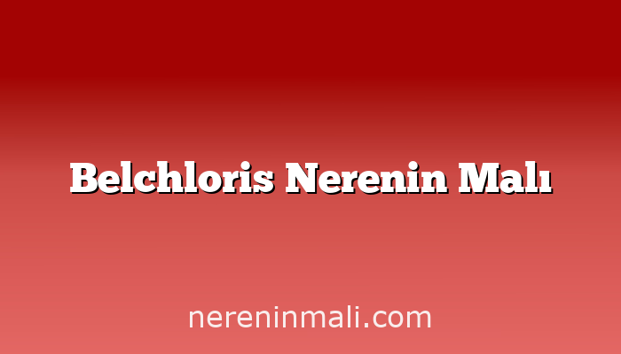 Belchloris Nerenin Malı