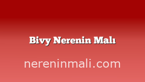 Bivy Nerenin Malı