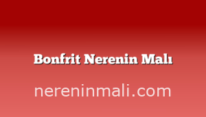 Bonfrit Nerenin Malı