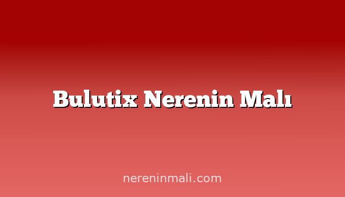 Bulutix Nerenin Malı