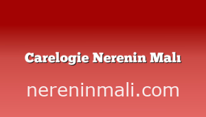 Carelogie Nerenin Malı