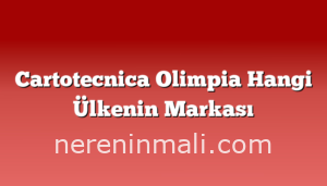 Cartotecnica Olimpia Hangi Ülkenin Markası