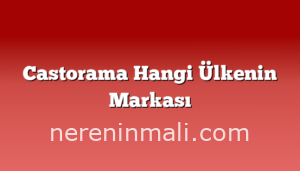 Castorama Hangi Ülkenin Markası