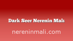 Dark Seer Nerenin Malı