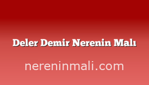 Deler Demir Nerenin Malı