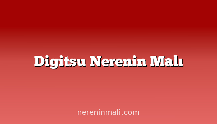 Digitsu Nerenin Malı