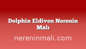 Dolphin Eldiven Nerenin Malı