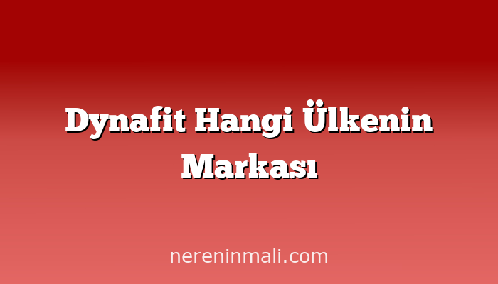 Dynafit Hangi Ülkenin Markası