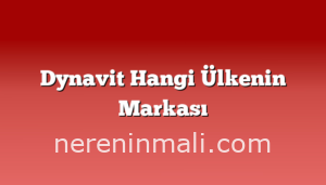 Dynavit Hangi Ülkenin Markası