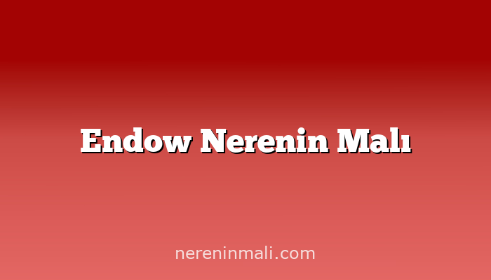 Endow Nerenin Malı