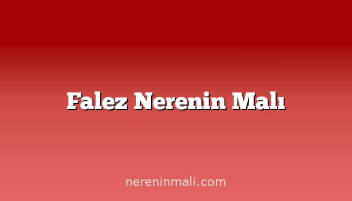 Falez Nerenin Malı