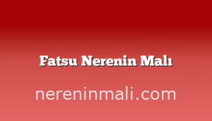 Fatsu Nerenin Malı