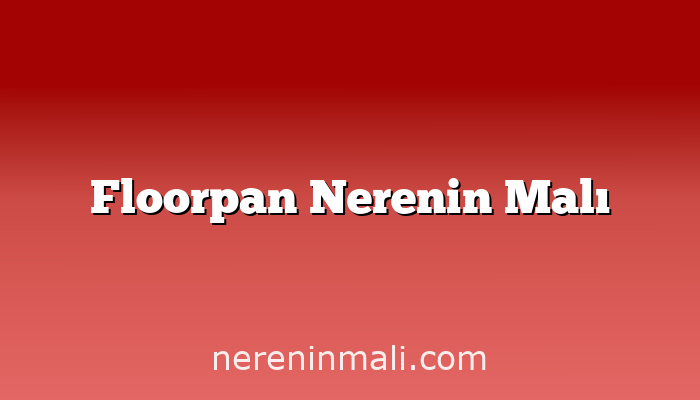 Floorpan Nerenin Malı