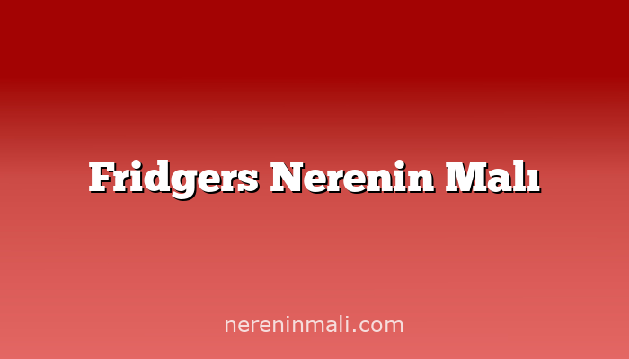 Fridgers Nerenin Malı