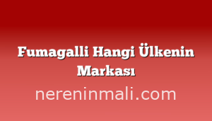 Fumagalli Hangi Ülkenin Markası