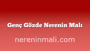 Genç Gözde Nerenin Malı