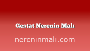 Gestat Nerenin Malı