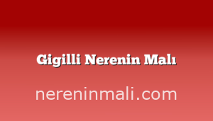 Gigilli Nerenin Malı