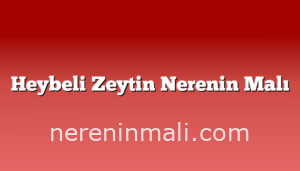 Heybeli Zeytin Nerenin Malı