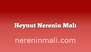 Heynut Nerenin Malı