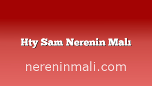 Hty Sam Nerenin Malı