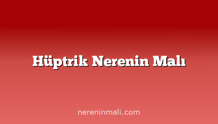 Hüptrik Nerenin Malı