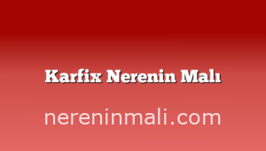 Karfix Nerenin Malı