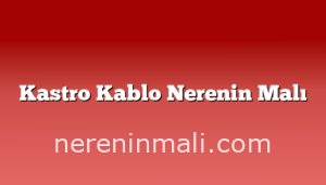 Kastro Kablo Nerenin Malı