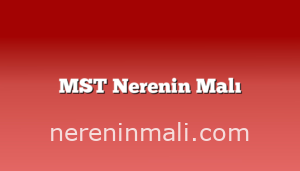 MST Nerenin Malı