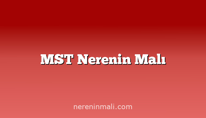 MST Nerenin Malı