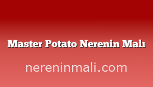 Master Potato Nerenin Malı