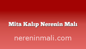 Mita Kalıp Nerenin Malı