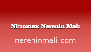 Nitromax Nerenin Malı