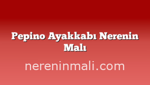 Pepino Ayakkabı Nerenin Malı