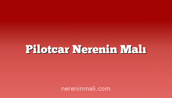 Pilotcar Nerenin Malı