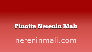 Pinotte Nerenin Malı