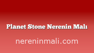 Planet Stone Nerenin Malı