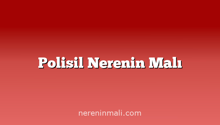 Polisil Nerenin Malı