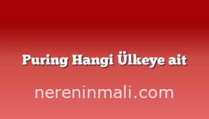 Puring Hangi Ülkeye ait