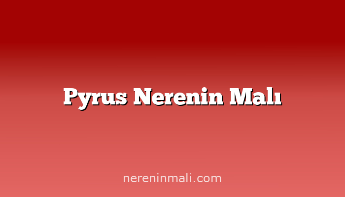 Pyrus Nerenin Malı